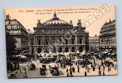 Pohlednice Francie Paříž Place de l'Opéra (M33626)