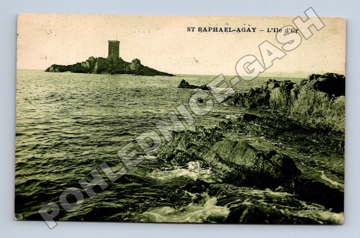 Pohlednice Francie St Raphael-Agay L'Ile d'Or 1934 (M33630)