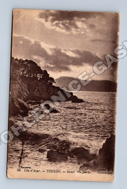 Pohlednice Francie Toulon pobřeží (M33632)