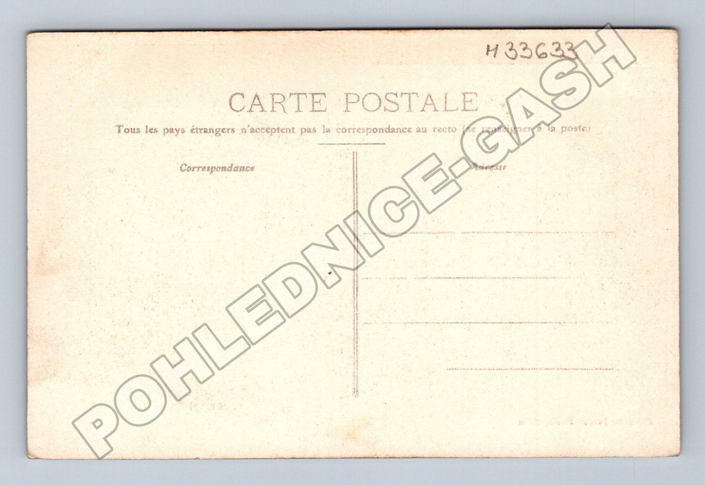 Pohlednice Francie Ham zámek (M33633)