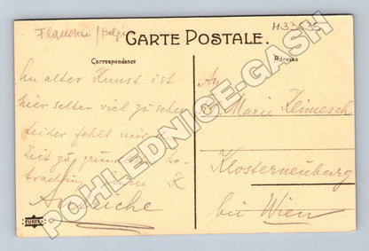 Pohlednice Belgie Gand (Gent) historické domy u kanálu (M33635)