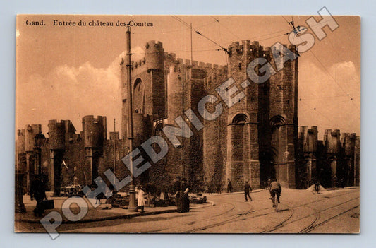 Pohlednice Belgie Gent hrad hrabat (M33636)