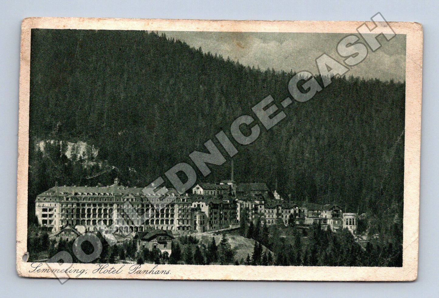 Pohlednice Rakousko Semmering Hotel Panhans 1922 (M33640)