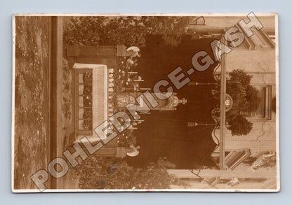 Pohlednice Gmünd oltář výzdoba 1927 (M33648)