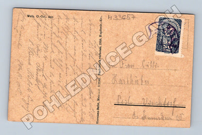 Pohlednice Rakousko Wels Marienwarte od Thalheim 1918 (M33657)