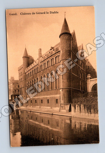 Pohlednice Belgie Gand Château de Gérard le Diable (M33668)