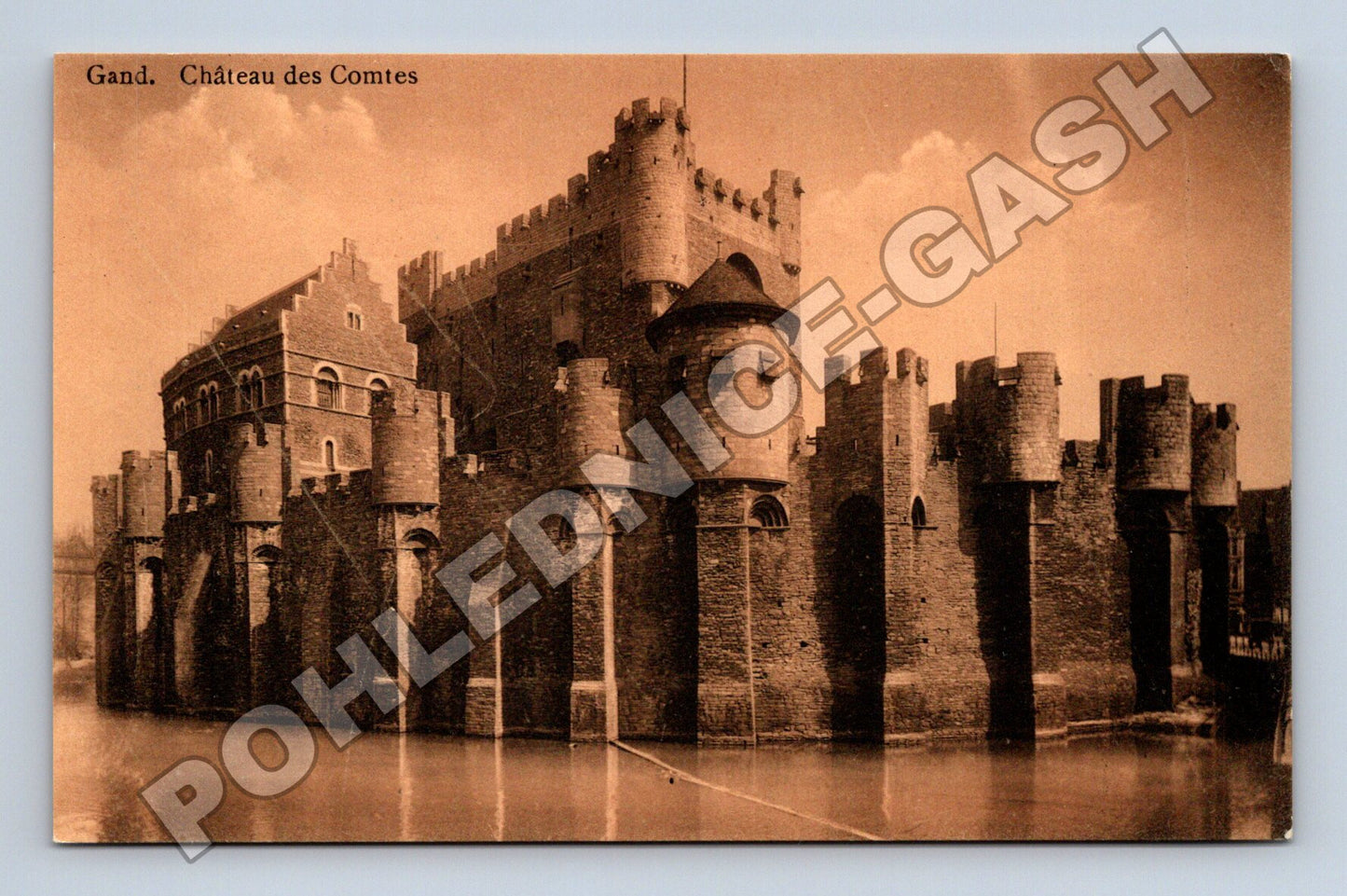 Pohlednice Belgie Gent Hrad hrabat (M33669)