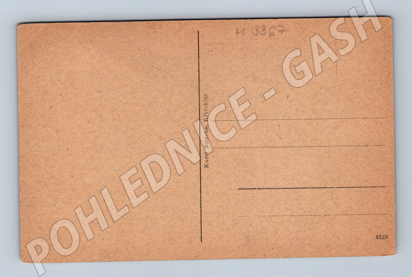 Pohlednice Křivoklát hrad motiv (M3367)