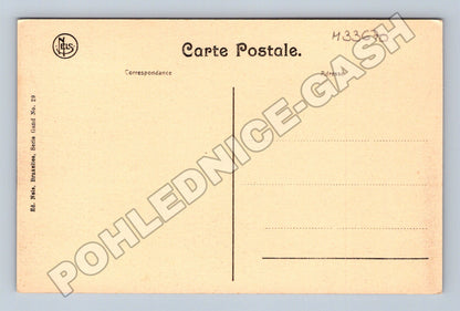 Pohlednice Belgie Gent nábřeží s domy a kanálem (M33670)