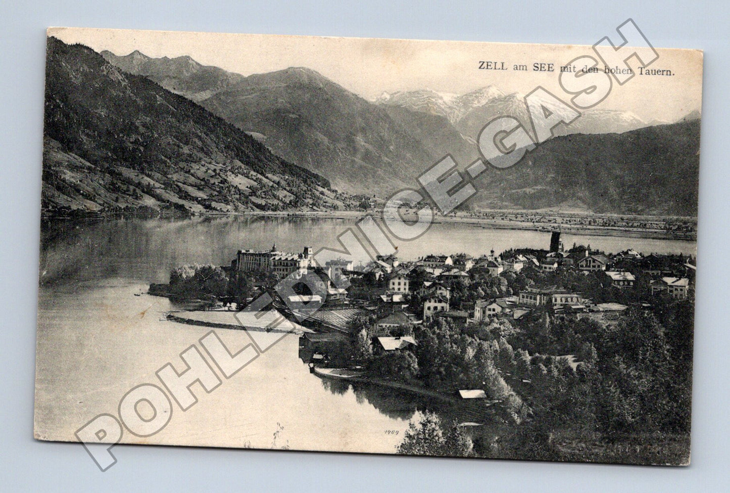 Pohlednice Rakousko Zell am See s Vysokými Taurami 1912 (M33673)