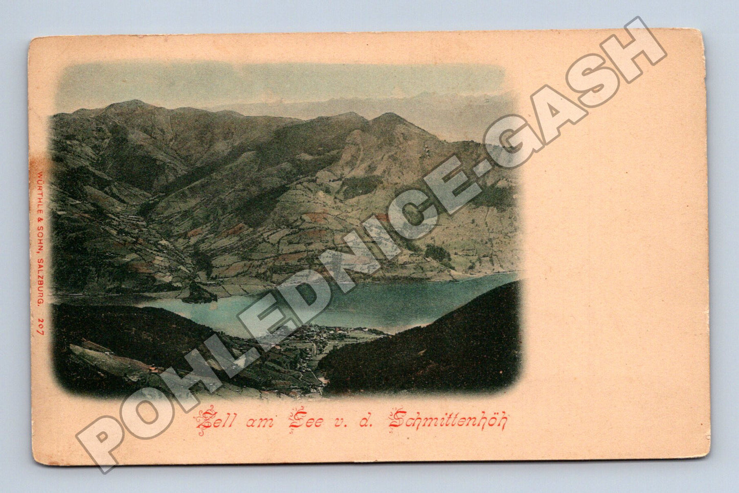 Pohlednice Rakousko Zell am See ze Schmittenhöhe (M33674)