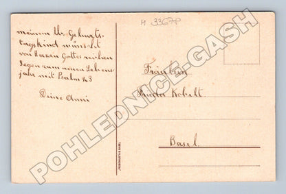 Pohlednice Švýcarsko text Segen der Fürbitte (M33678)