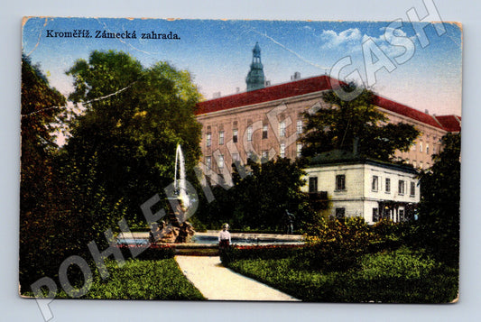 Pohlednice Kroměříž Zámecká zahrada (M3368)