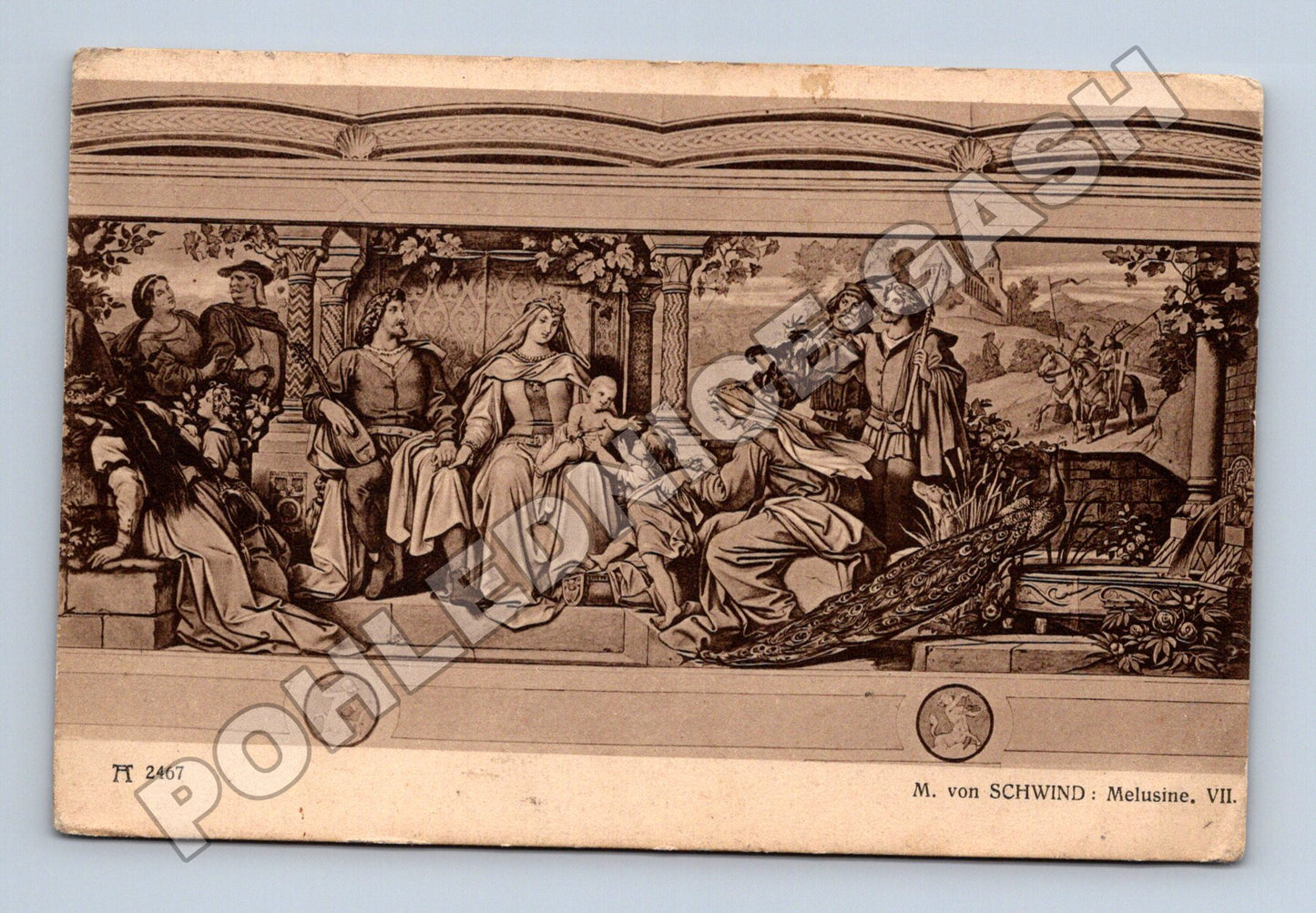 Pohlednice Rakousko M. von Schwind Melusine (M33687)