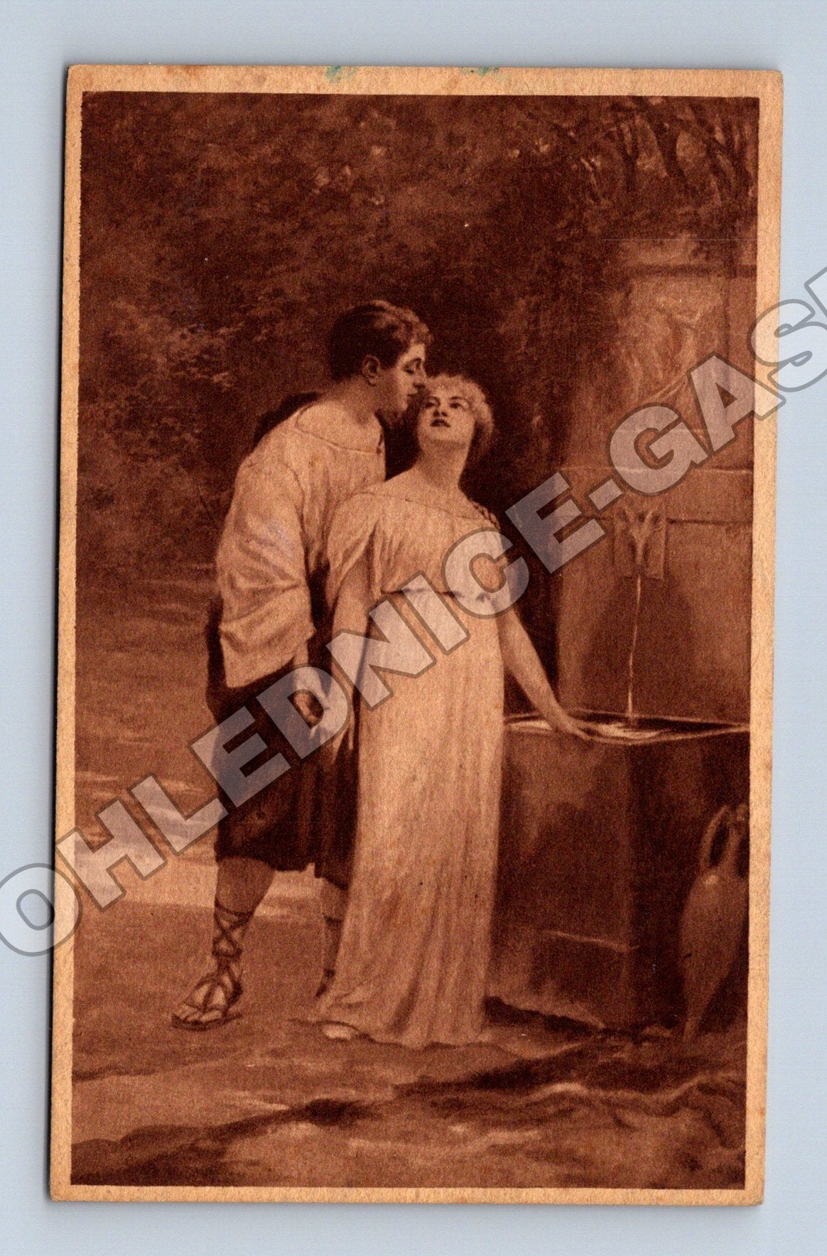Pohlednice Romantický pár Březové Hory (M33690)