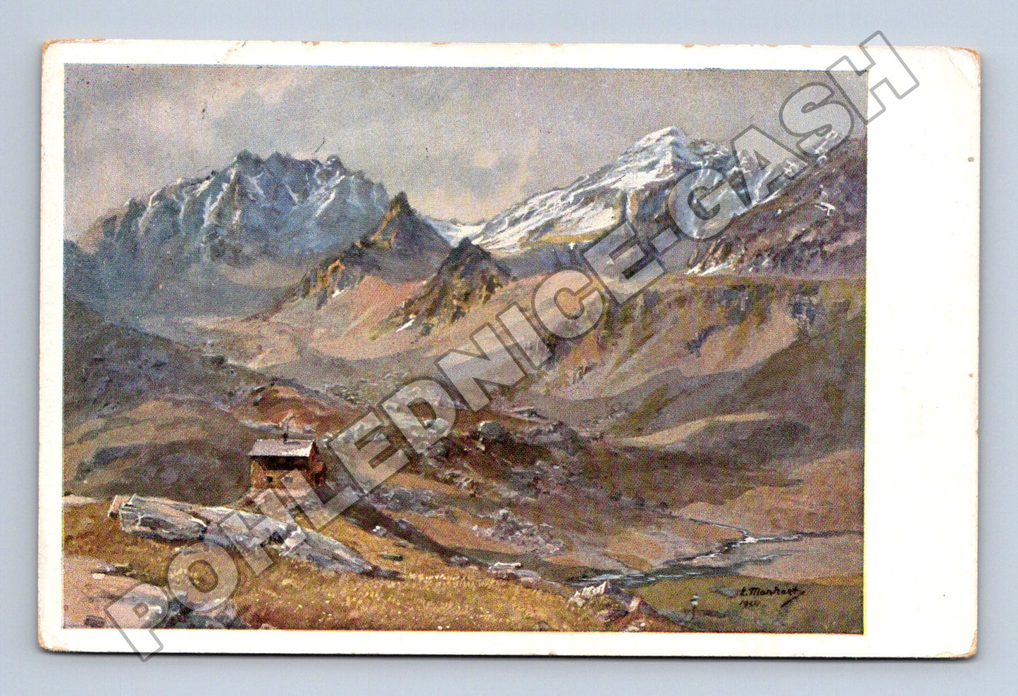 Pohlednice Rakousko Hochschoberhütte hory 1925 (M33701)