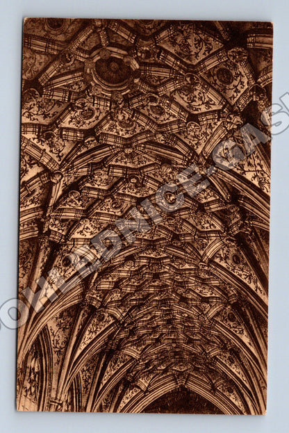 Pohlednice Belgie Liége Eglise Saint-Jacques strop (M33702)