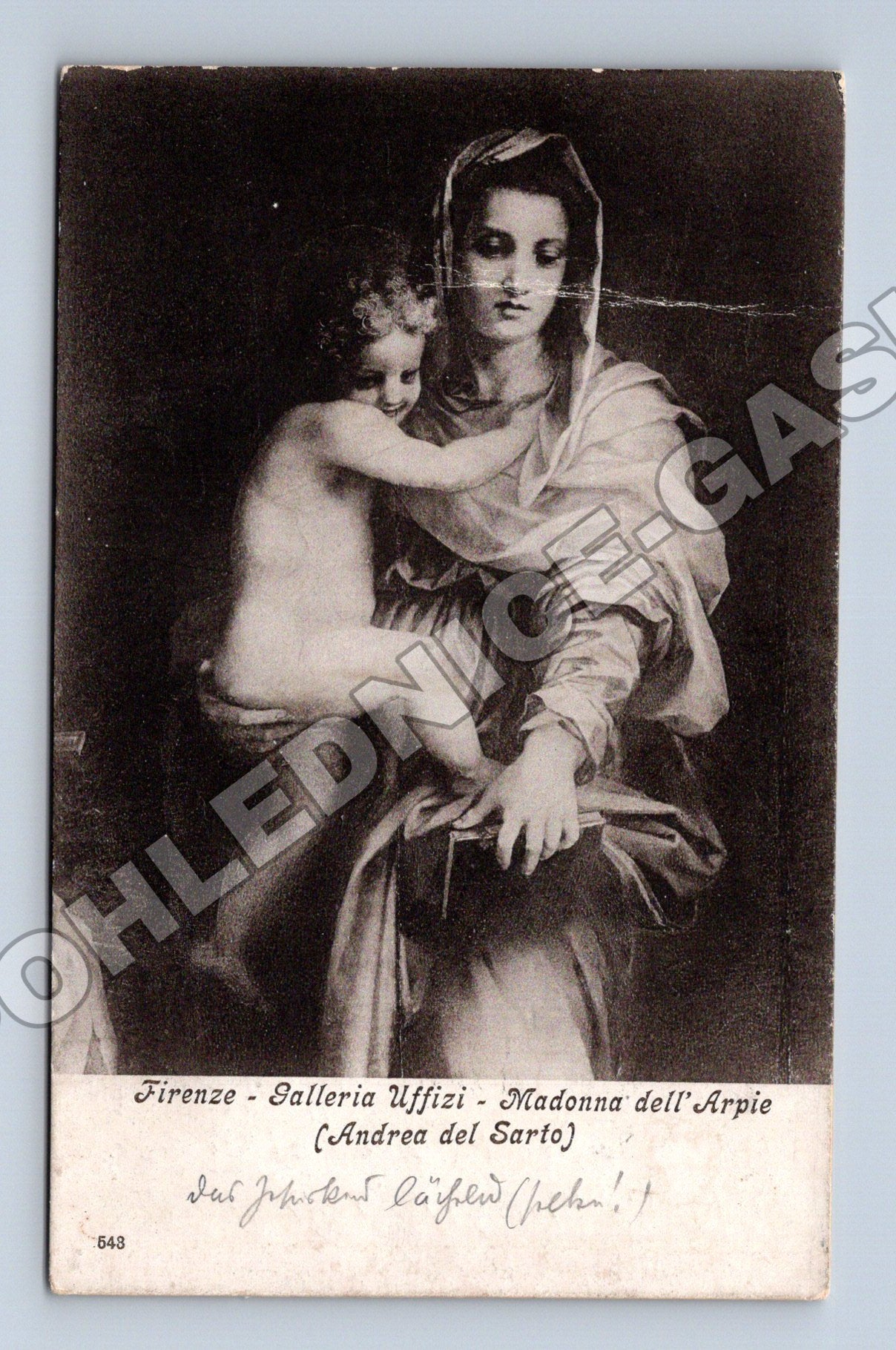 Pohlednice Itálie Firenze Madonna dell' Arpie 1914 (M33705)
