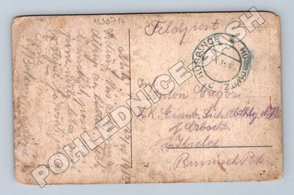 Pohlednice krajina s mlýnem 1911 (M33714)