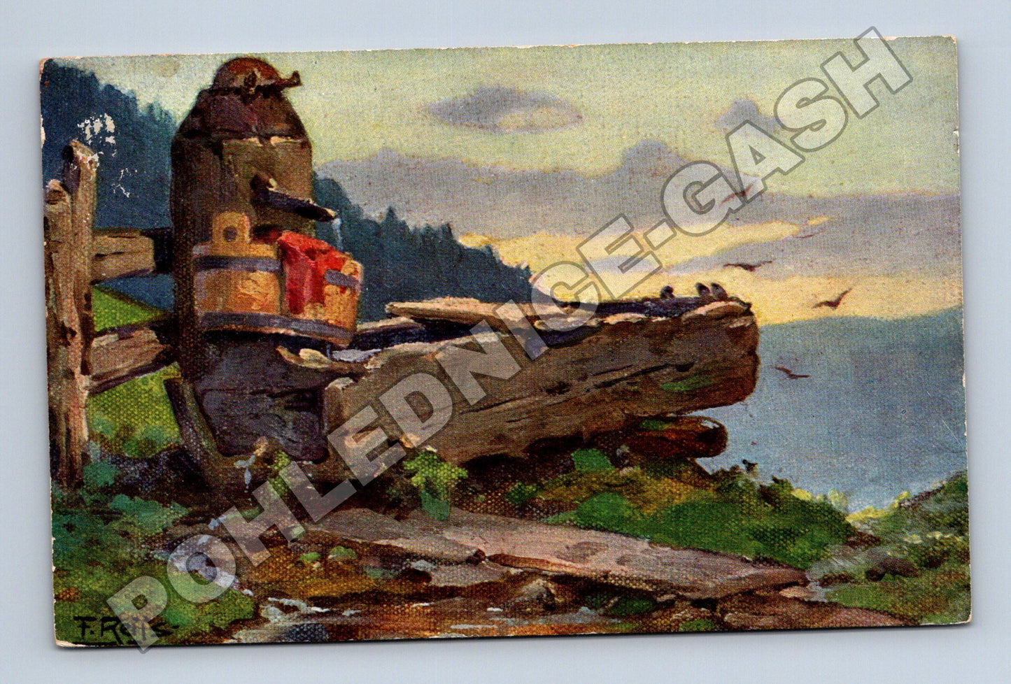 Pohlednice Německo Schwarzwald F. Reis 1912 (M33719)