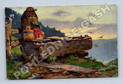 Pohlednice Německo Schwarzwald F. Reis 1912 (M33719)