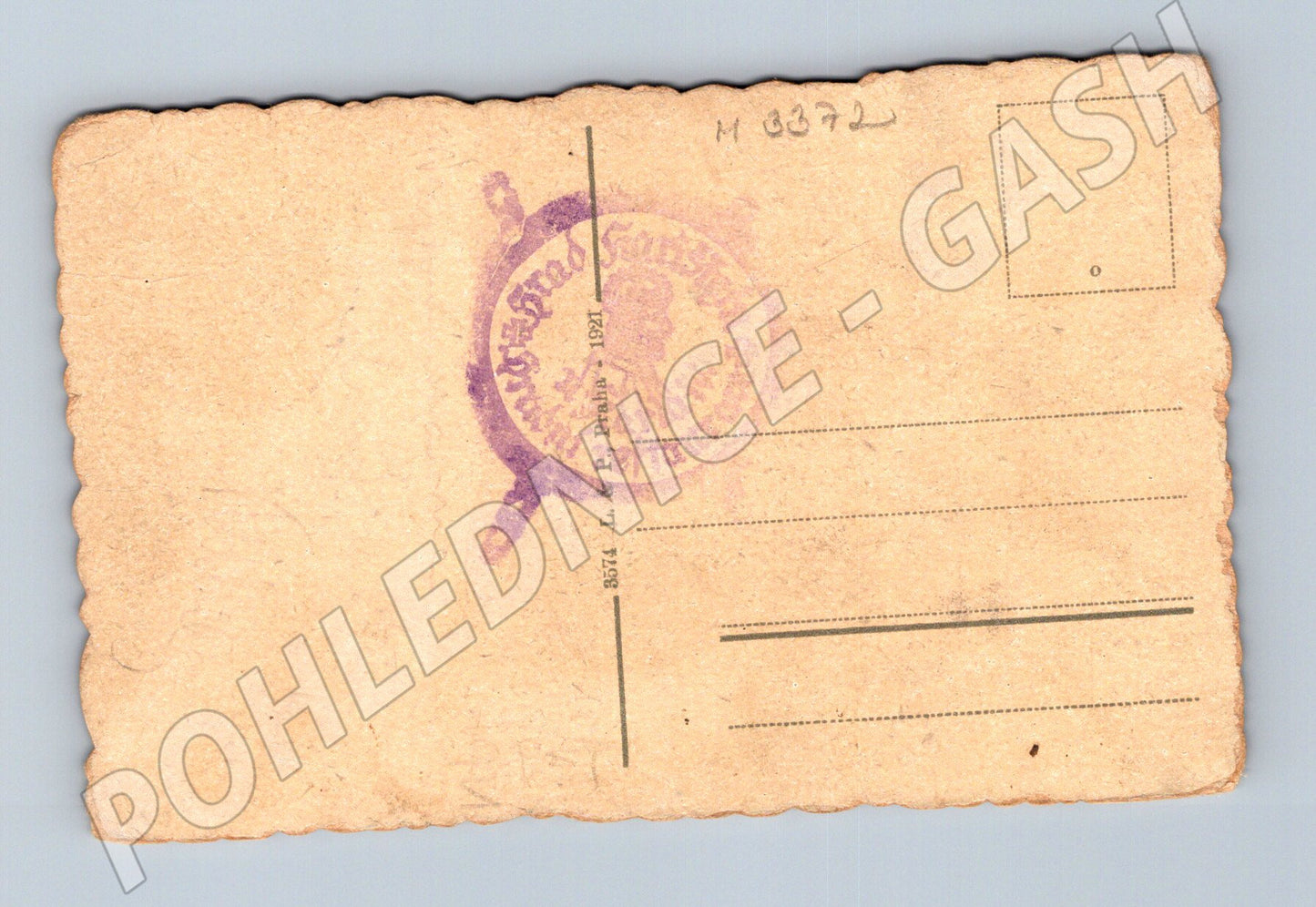 Pohlednice Karlštejn motiv 1591 (M3372)