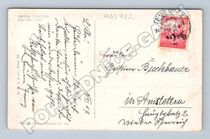 Pohlednice Rakousko malířství Victor Stauffer 1910 (M33722)