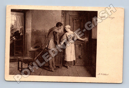 Pohlednice Německo scéna lásky 1921 (M33723)