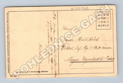 Pohlednice Německo scéna lásky 1921 (M33723)