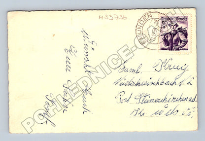Pohlednice Rakousko vánoční motiv 1954 (M33736)