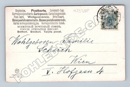 Pohlednice Rakousko zimní krajina Dům Sníh (M33758)