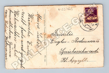 Pohlednice Švýcarsko Vánoční přání s květinami c.1900 (M33765)