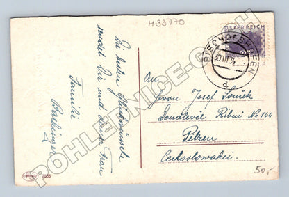 Pohlednice Rakousko Velikonoční květiny 1934 (M33770)