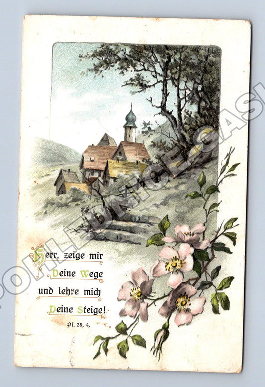 Pohlednice Švýcarsko Nesslau horská scenérie 1906 (M33777)