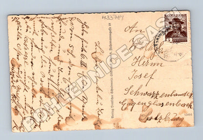 Pohlednice Rakousko ovce a věž 194x (M33781)