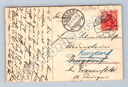 Pohlednice Německo Umělecký motiv krajina 1913 (M33786)