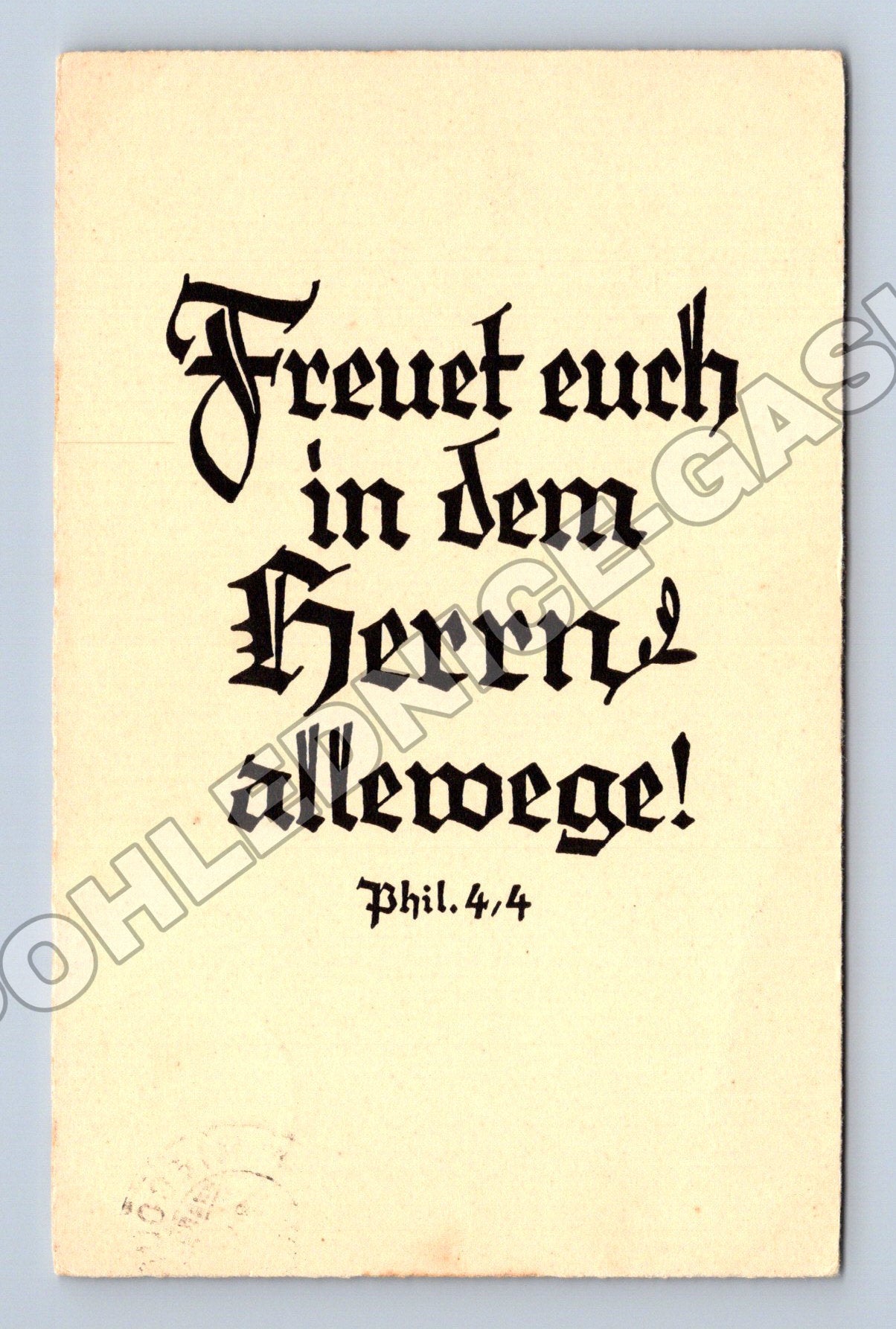 Pohlednice Švýcarsko náboženský text 1935 (M33792)