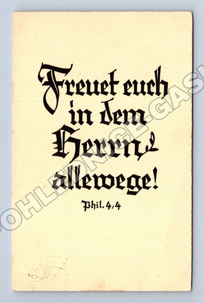 Pohlednice Švýcarsko náboženský text 1935 (M33792)