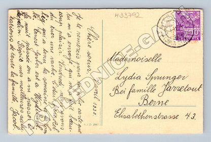 Pohlednice Švýcarsko náboženský text 1935 (M33792)