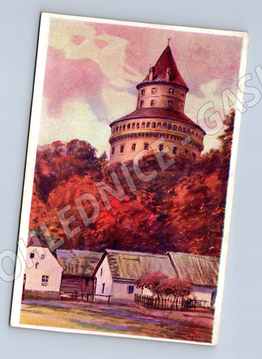 Pohlednice Humprecht lovčí zámek malba (M3380)