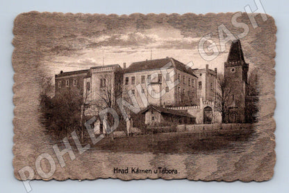 Pohlednice Hrad Kámen Tábor motiv (M3381)