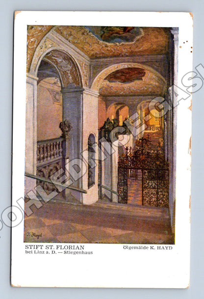 Pohlednice Rakousko St. Florian schodiště (M33837)
