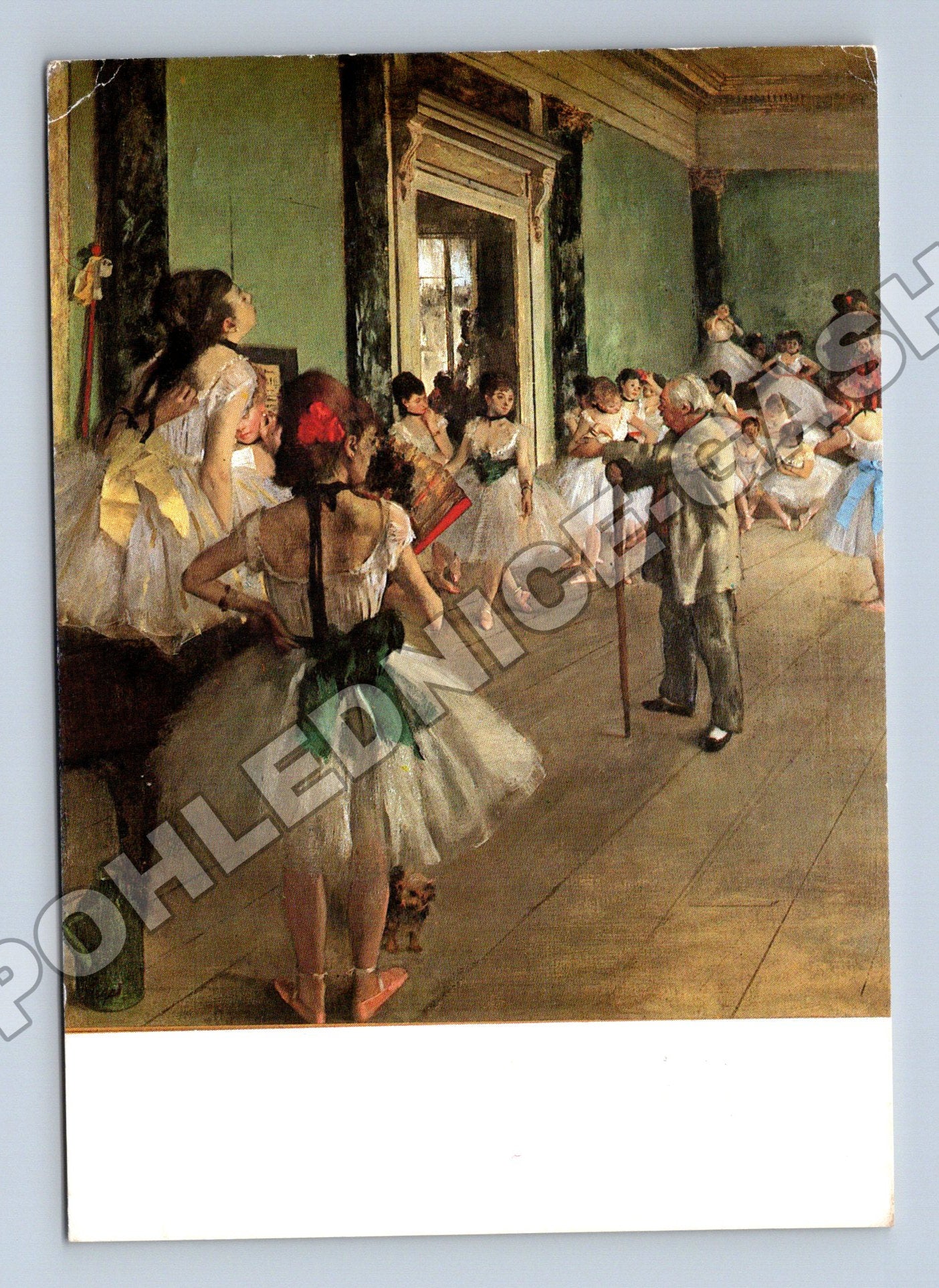 Pohlednice Francie Degas La Classe de danse 1988 (M33843)
