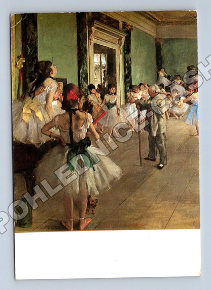 Pohlednice Francie Degas La Classe de danse 1988 (M33843)