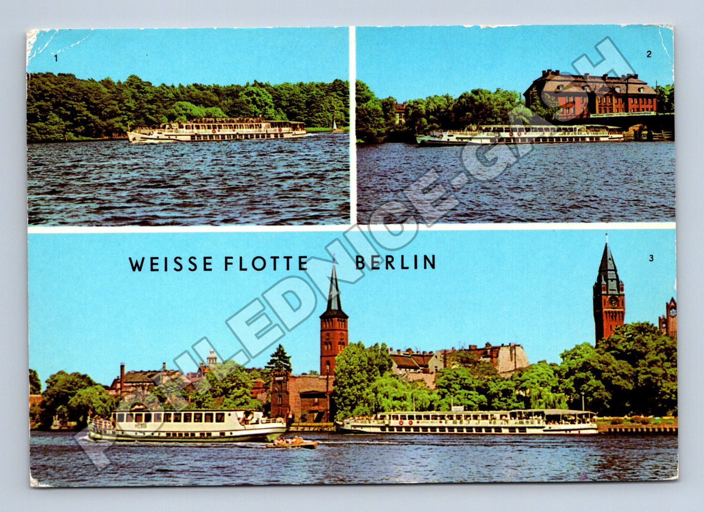 Pohlednice Německo Berlín Weisse Flotte 1980 (M33853)