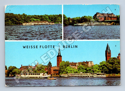 Pohlednice Německo Berlín Weisse Flotte 1980 (M33853)