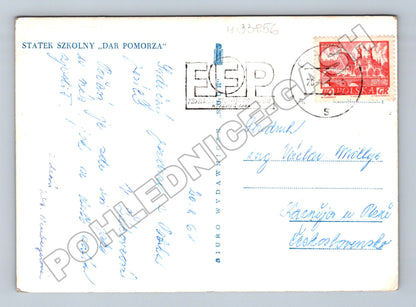 Pohlednice Polsko plachetnice Dar Pomorza 1947 (M33856)