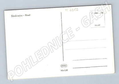 Pohlednice Strakonice hrad ORBIS (M3386)
