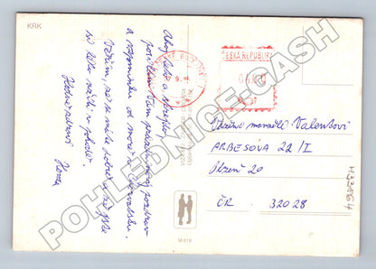 Pohlednice Chorvatsko Krk nábřeží v noci 2000 (M33864)