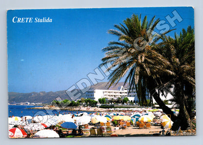 Pohlednice Řecko Kréta Stalida pláž 2006 (M33866)